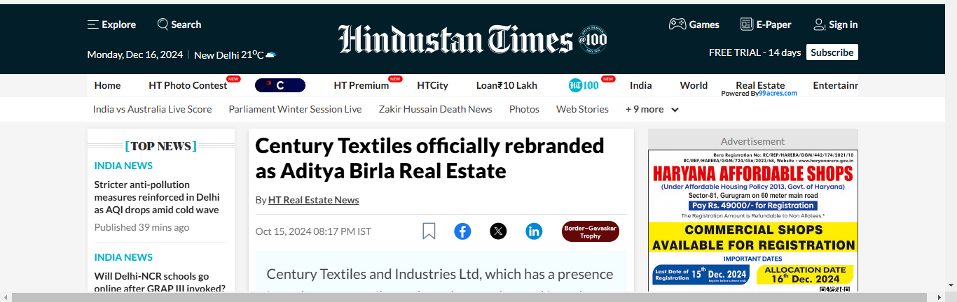 Birla Estates Private